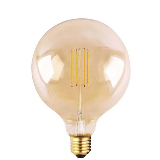 6w AMBER  led filament warm white 3000k bulb E27 AMBER