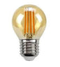 4w AMBER  led filament warm white 3000k bulb E27 AMBER G45-4W
