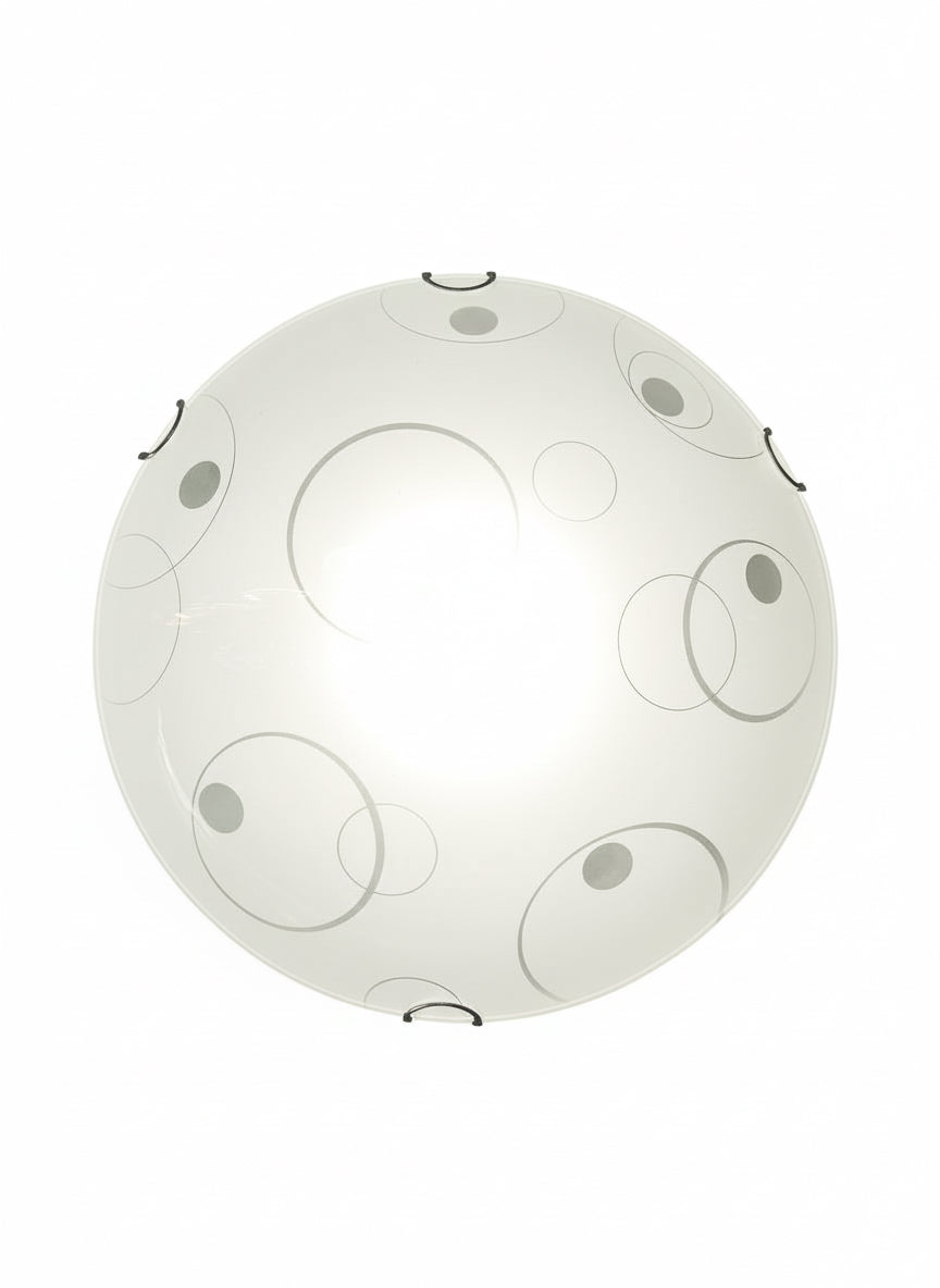 Frosted  Glass Ceiling Light fitting ZIMU05-300
