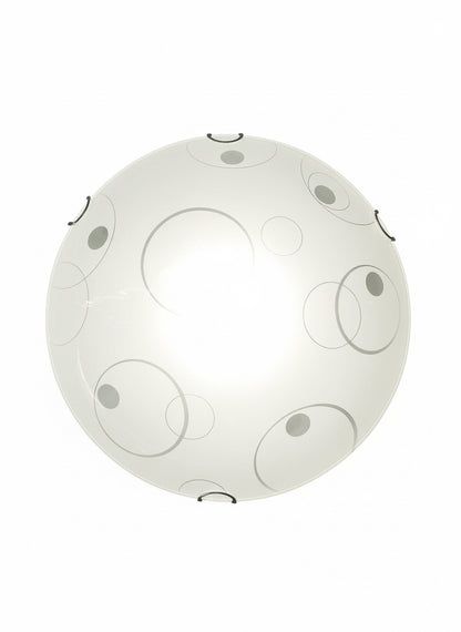 Frosted  Glass Ceiling Light fitting ZIMU05-300