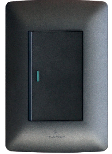 1 Lever 2 Way Switch Black 2×4 – Hello Today