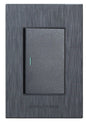 4X2 1 Lever Switch Dark Grey Design