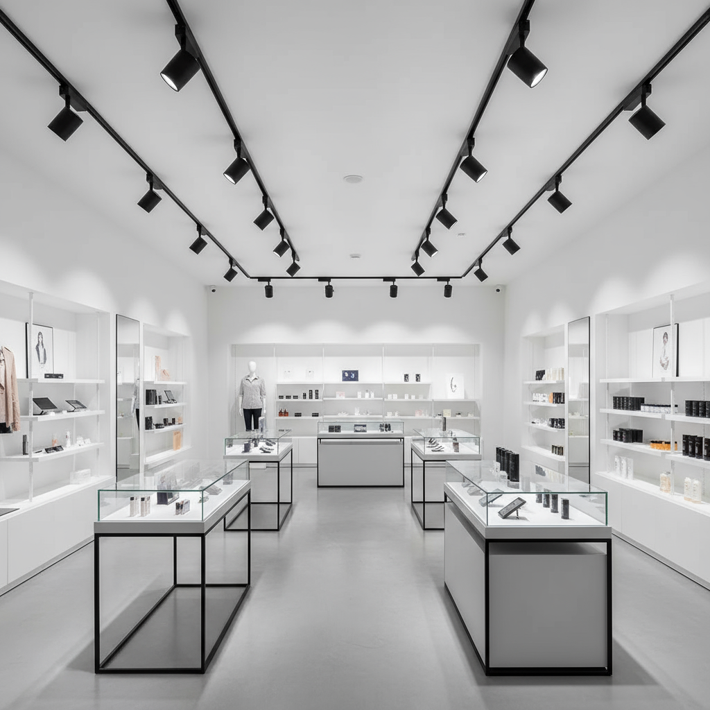 1m Track Line Three Wire Black